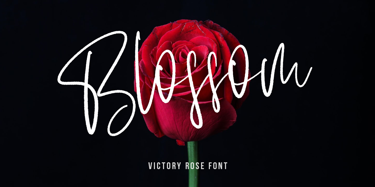 Example font Victory Rose #2